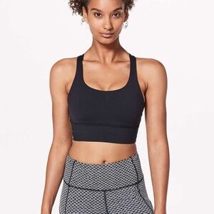 Lululemon Energy Bra *Long Line - Black SZ 6